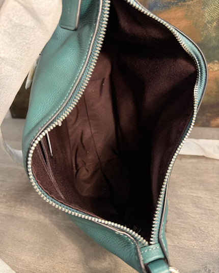 COACH Small Skylar Hobo - Rare Dark Turquoise NWT
