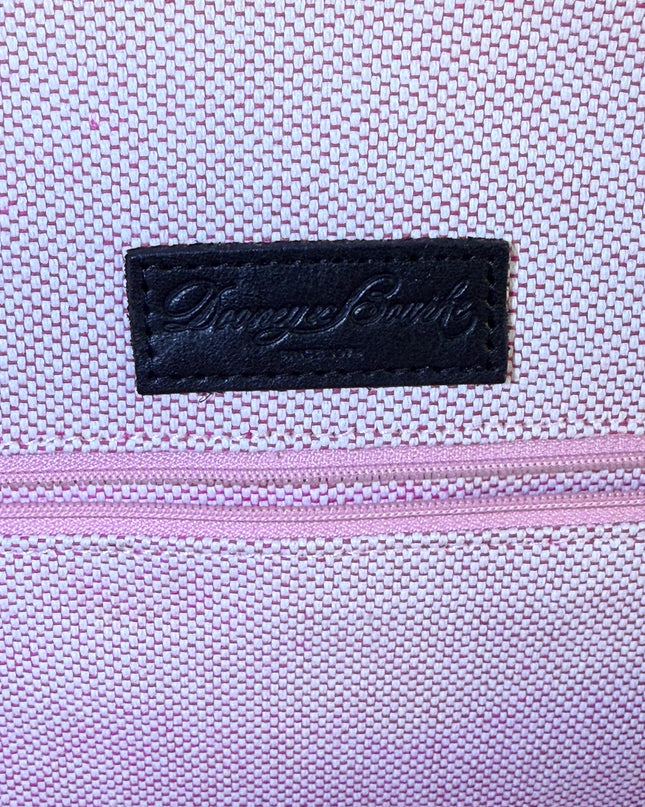 Dooney & Bourke Medium Champosa Satchel in Black/Black (Iconic Wonder Duck Print)